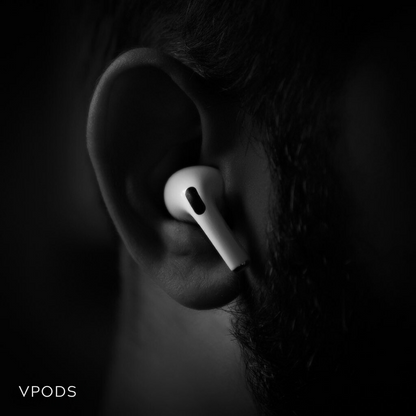 Vpods Pro 2nd Gen - USA Quality (ANC, PopUp Window, Working Serial Number, OG Box with MRP) 1-Yr Warranty & 15-Day Returns - Type C