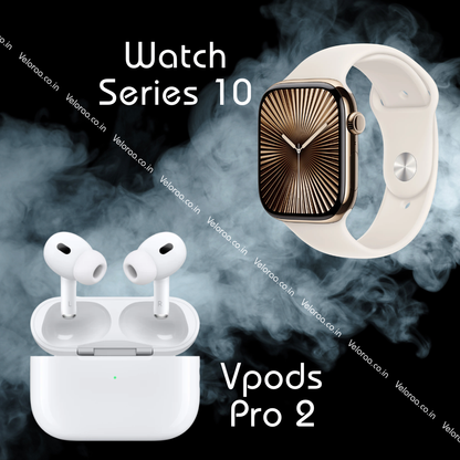Watch Series 10 | Free Pro 2nd Generation ANC | (Type-C) 100% Hassle-Free Warranty