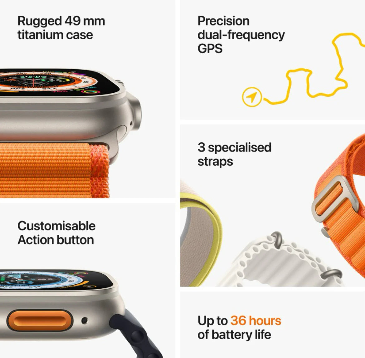 VelorAa Watch Ultra [GPS + Cellular 49 mm] smart watch