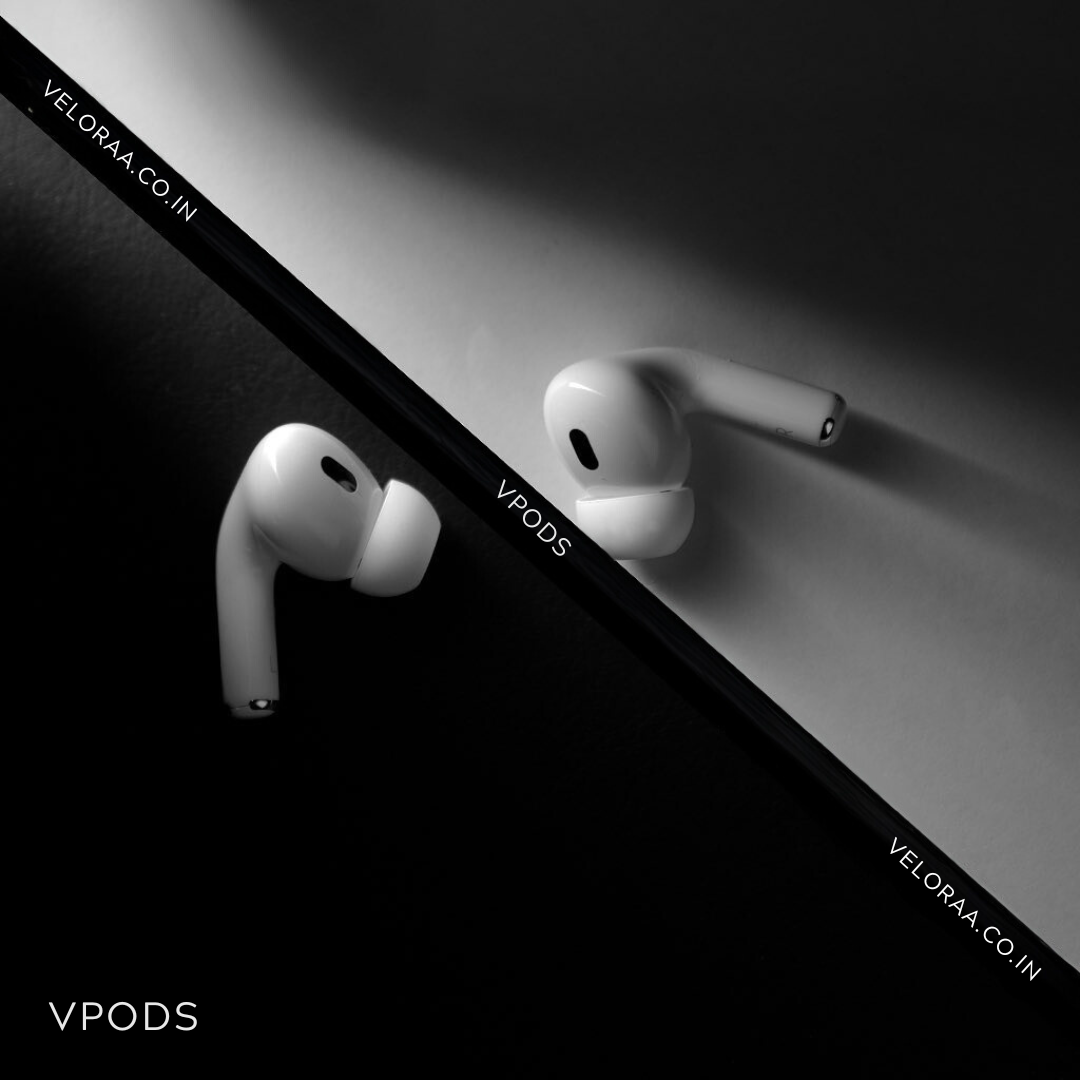 Vpods Pro 2nd Generation ANC | Free 5000mAh MagSafe Powerbank | (Type-C) 100% Hassle-Free Warranty
